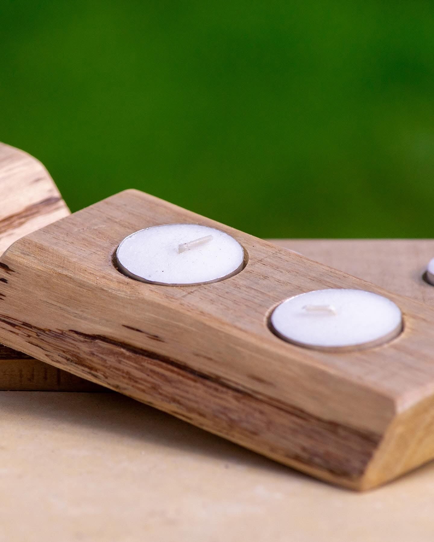 Reclaimed Wooden Tealight Holders