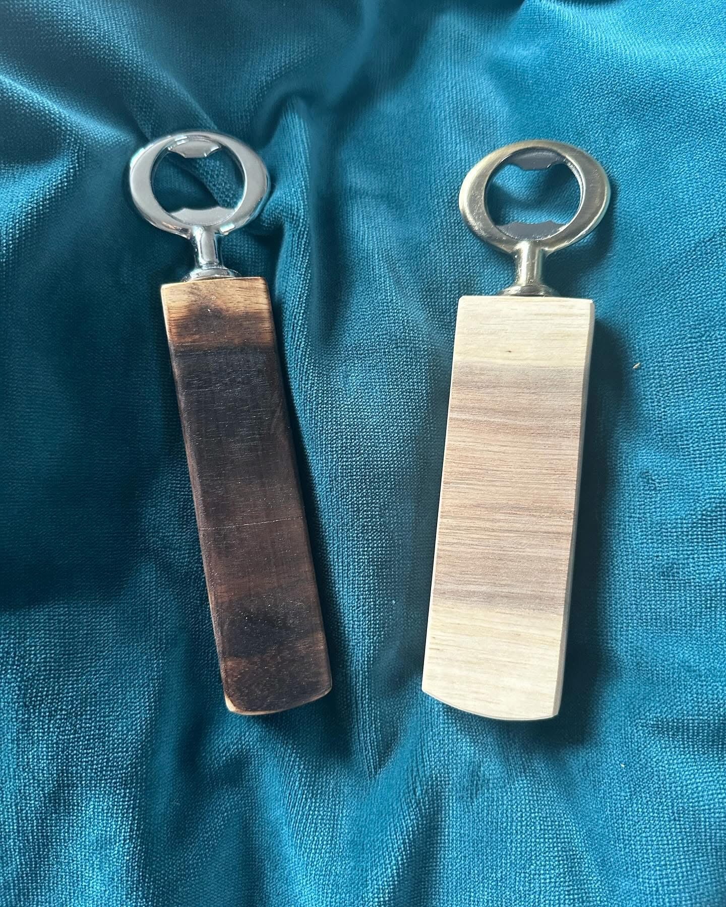 Rustic Wood Bottle Opener