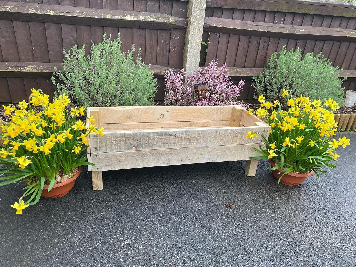 Rustic Garden Planters