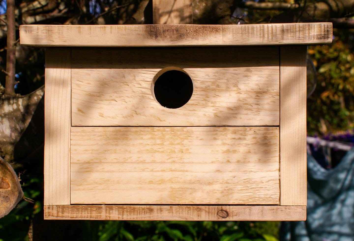 Rustic Handmade Wooden Birdhouse