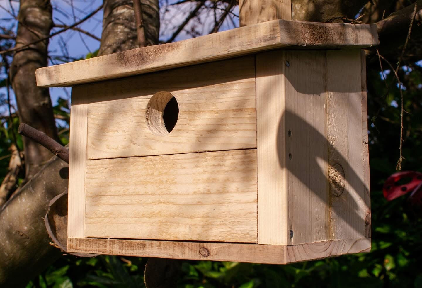 Rustic Handmade Wooden Birdhouse